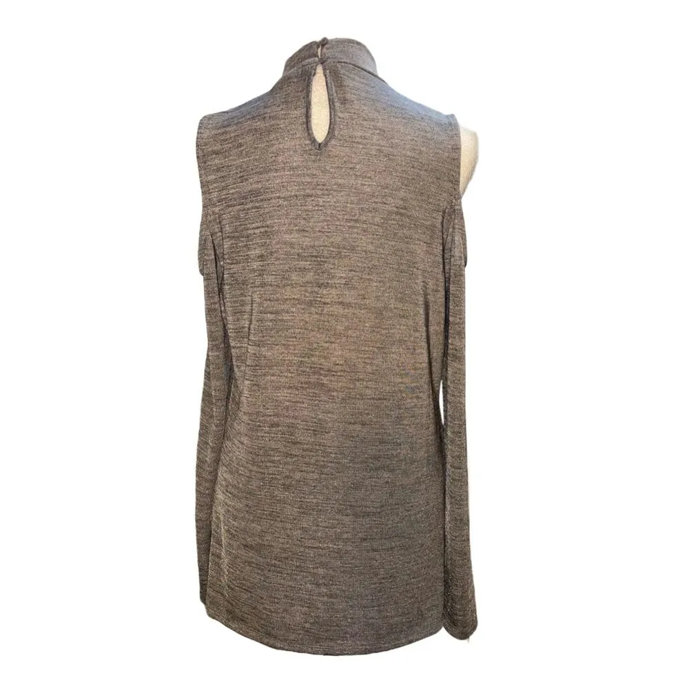 Adrianna Papell Cold Shoulder Top. Medium    LTOP510 - Image 3