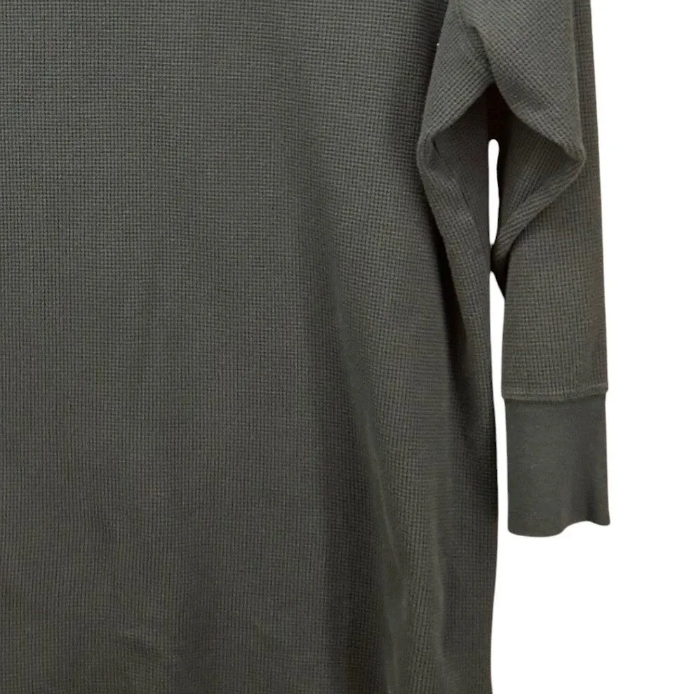 Old Navy Waffle Knit Thermal Shirt Teal 4X‎ - Image 4