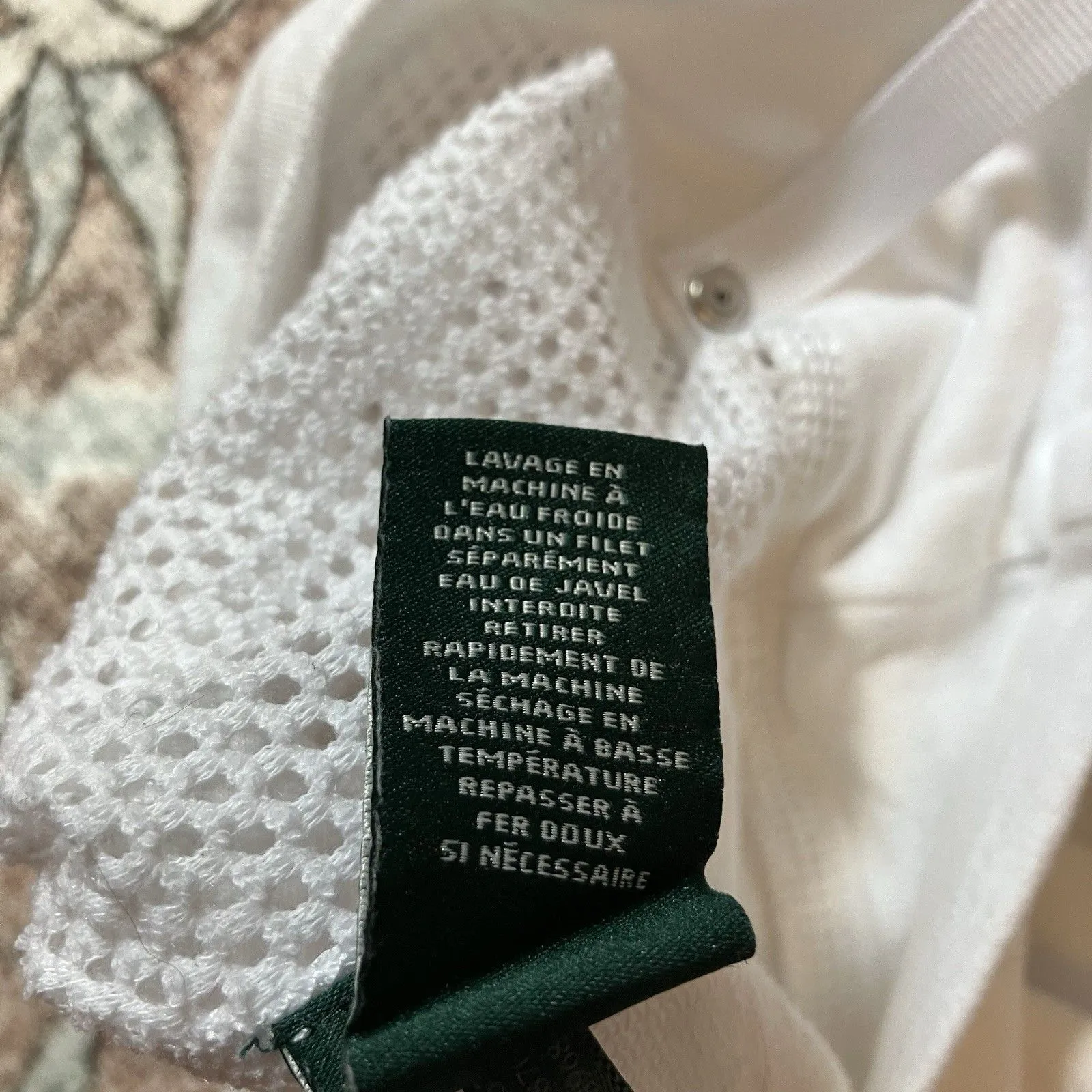 Ralph Lauren LRL Sweater Womens Large White Pullover Hoodie Thermal Waffle Knit - Image 10