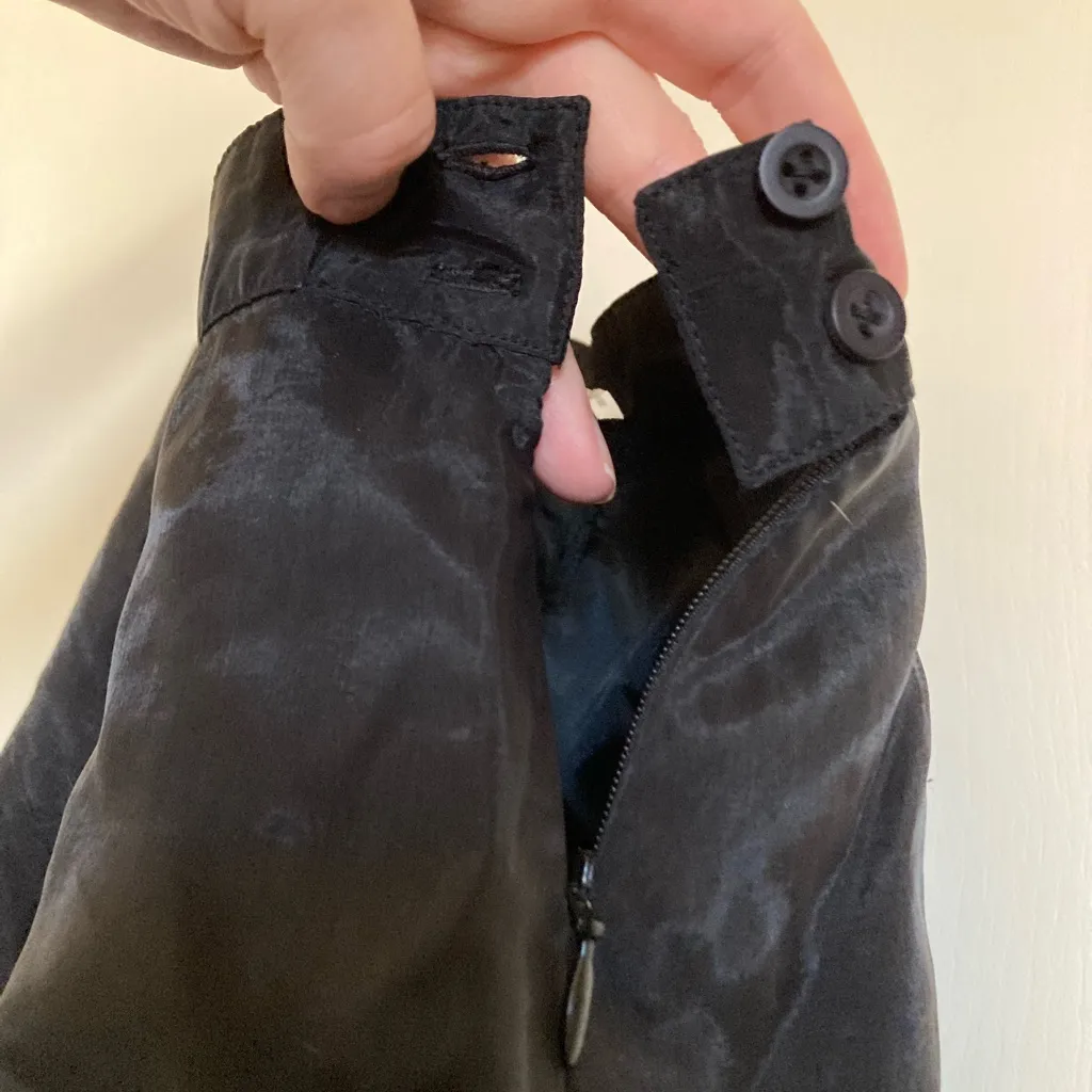 Kimchi Blue  Black Lined 2 Layered Sheer Black Chiffon Shorts - Image 7