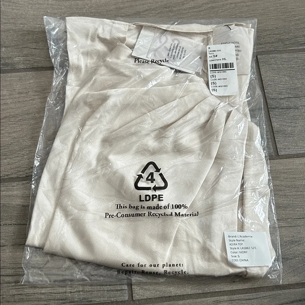 L'Academie adira top in ivory - Image 2