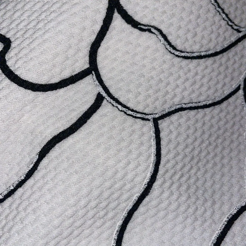 Cameo  rose drawing print strapless dress - Image 6