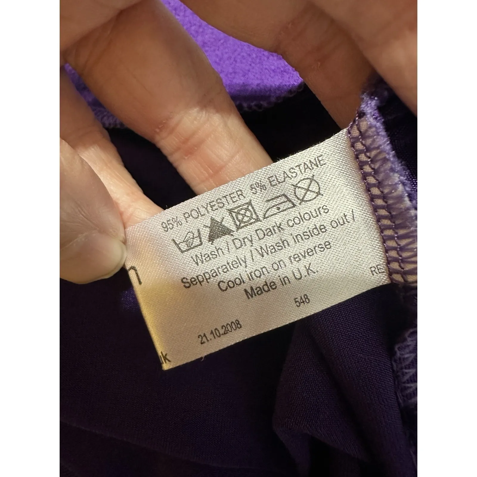 Jane Norman Purple One Shoulder Maxi Dress - Image 6