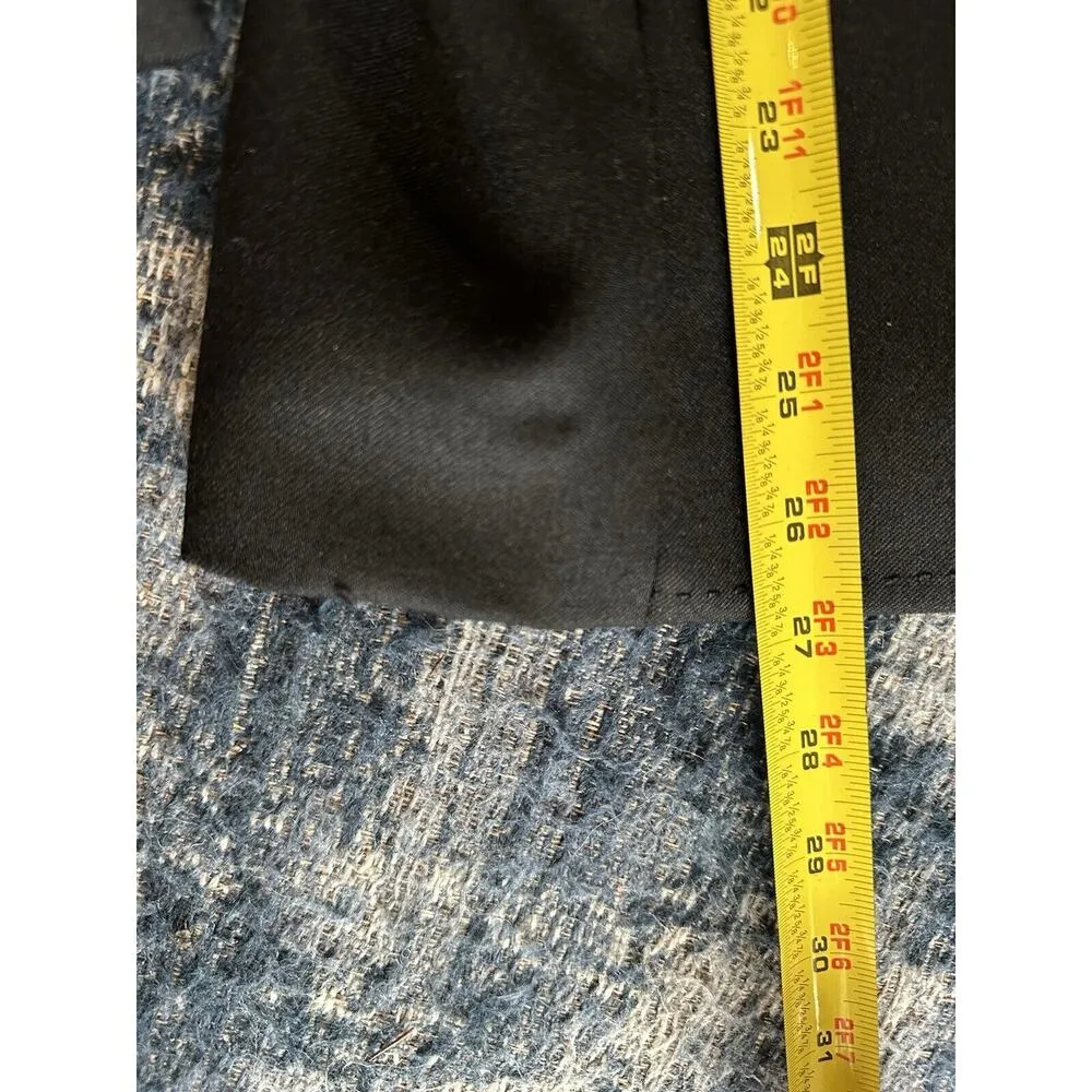 Vintage Sag Harbor Blazer Black Wool Size 12 Preppy Y2K 90’s Academic Work Geek - Image 5