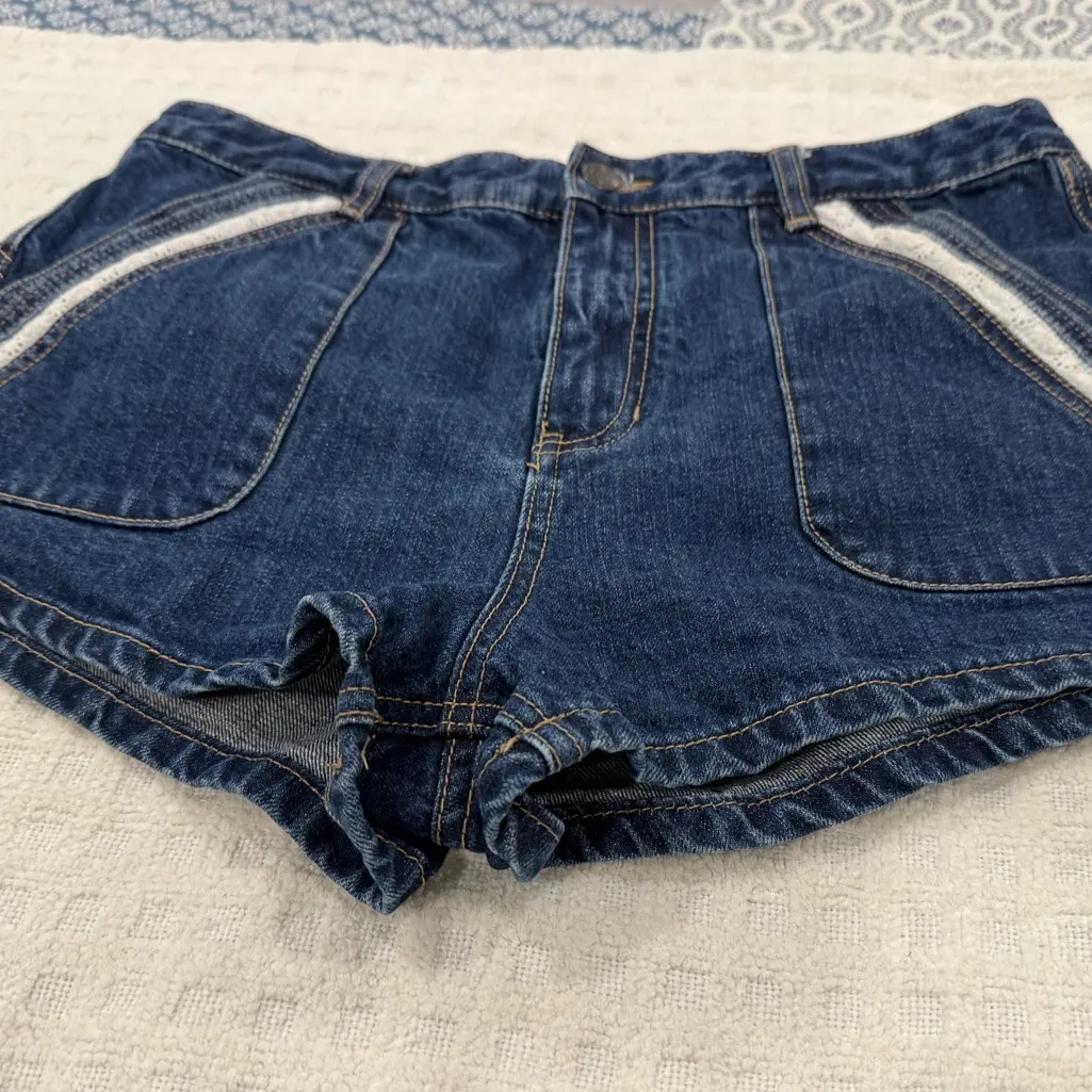 Free People Sweet Surrender Jean Shorts, Size 31 - EUC! - Image 2