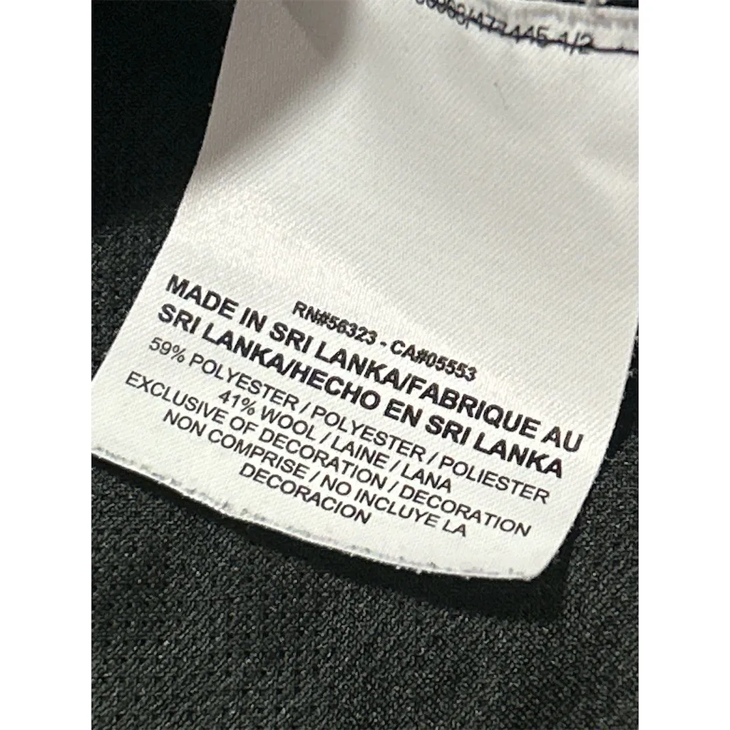 Nike Running Dri-FIT Hoodie Womens M Heather Gray Black Snap Henley Top - Image 5