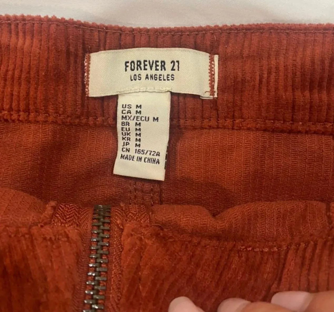 Zip Mini Skirt - Image 4