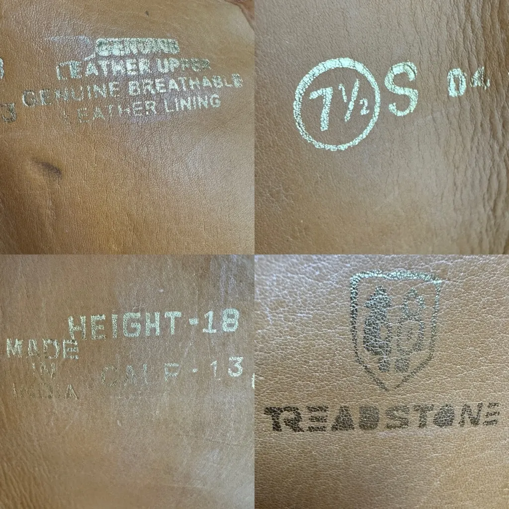 Treadstone Equestrian Riding Boots 7.5 Slim Field Black Leather Tall English - Image 16