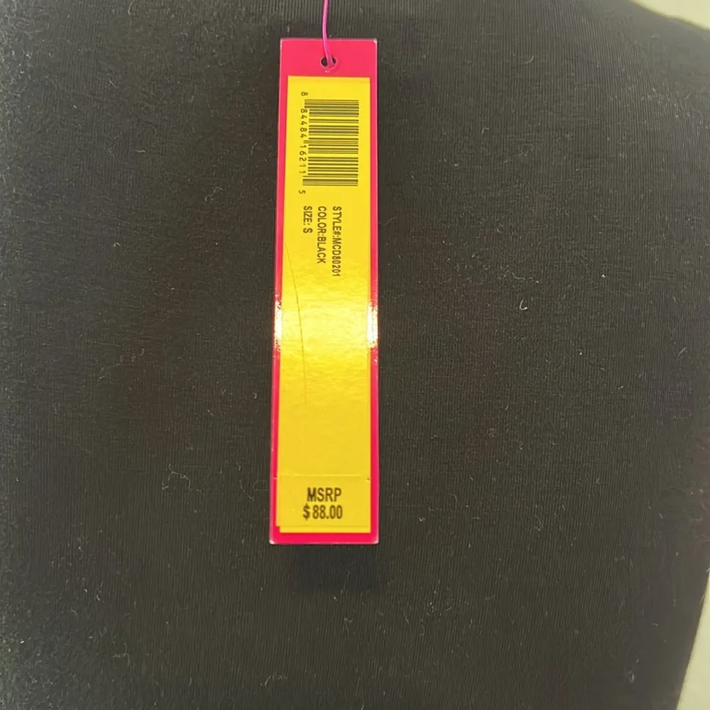 Catherine Malandrino Womens Black Ruched Sheath Wear to Work Dress SMALL NWT #45 - Image 7