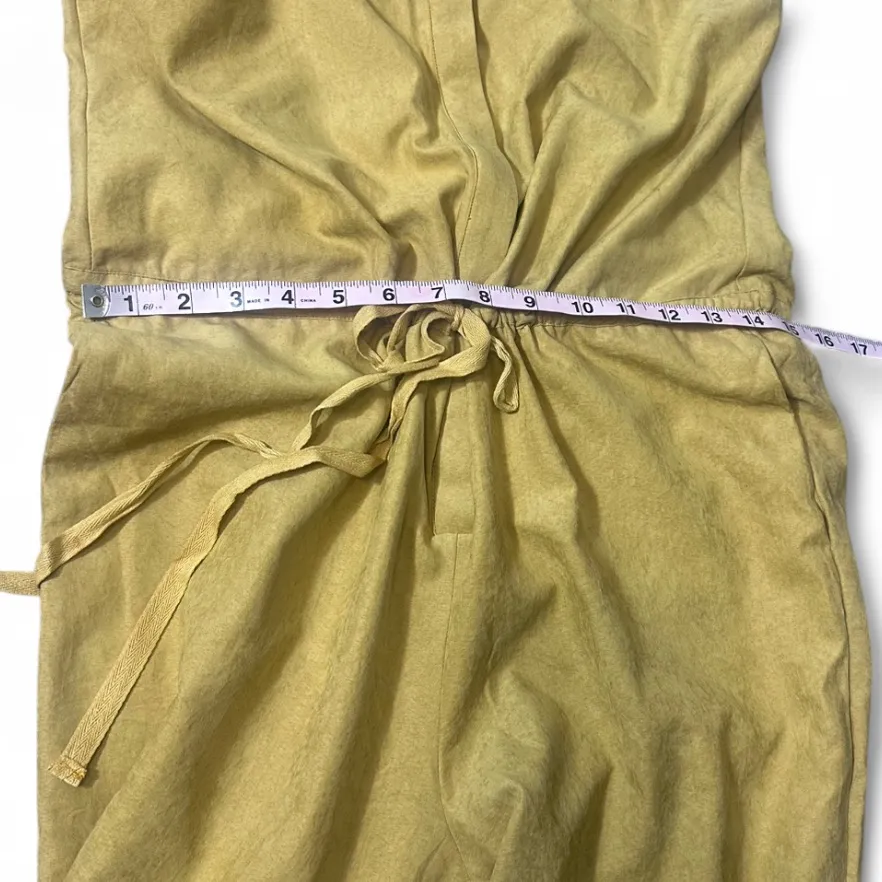 Faux Suede Drawstring Jumpsuit‎ - Image 13