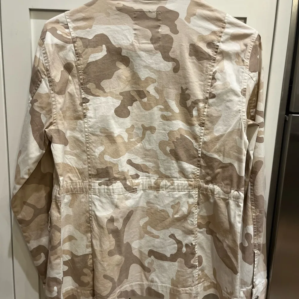 Sanctuary Evereve Salute Utility Jacket in Sand Dune Camo Size Extra Small NWT - Image 3