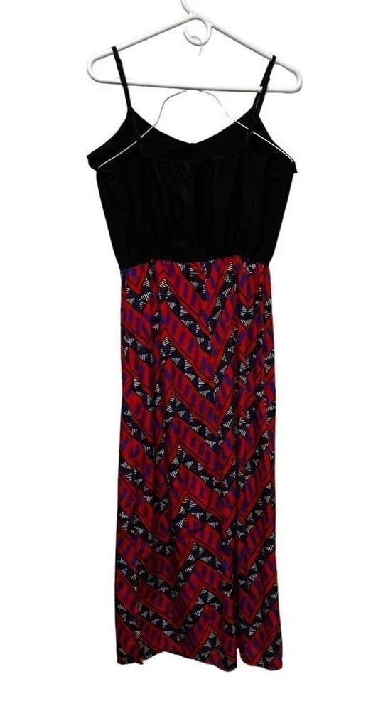 APX *B3G1‎ Indulge Women size Large Maxi Dress Sleeveless Aztec Print - Image 10