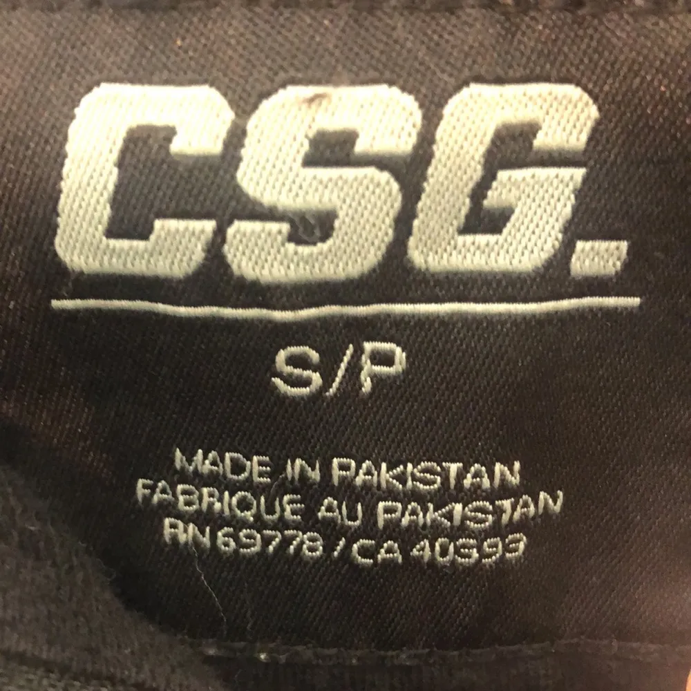 Champs Black Hoodie Elbow Patch Small - Image 3