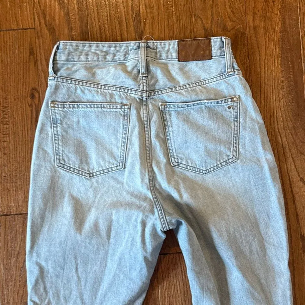 Madewell the curvy perfect vintage high rise straight jeans 25 petite - Image 13