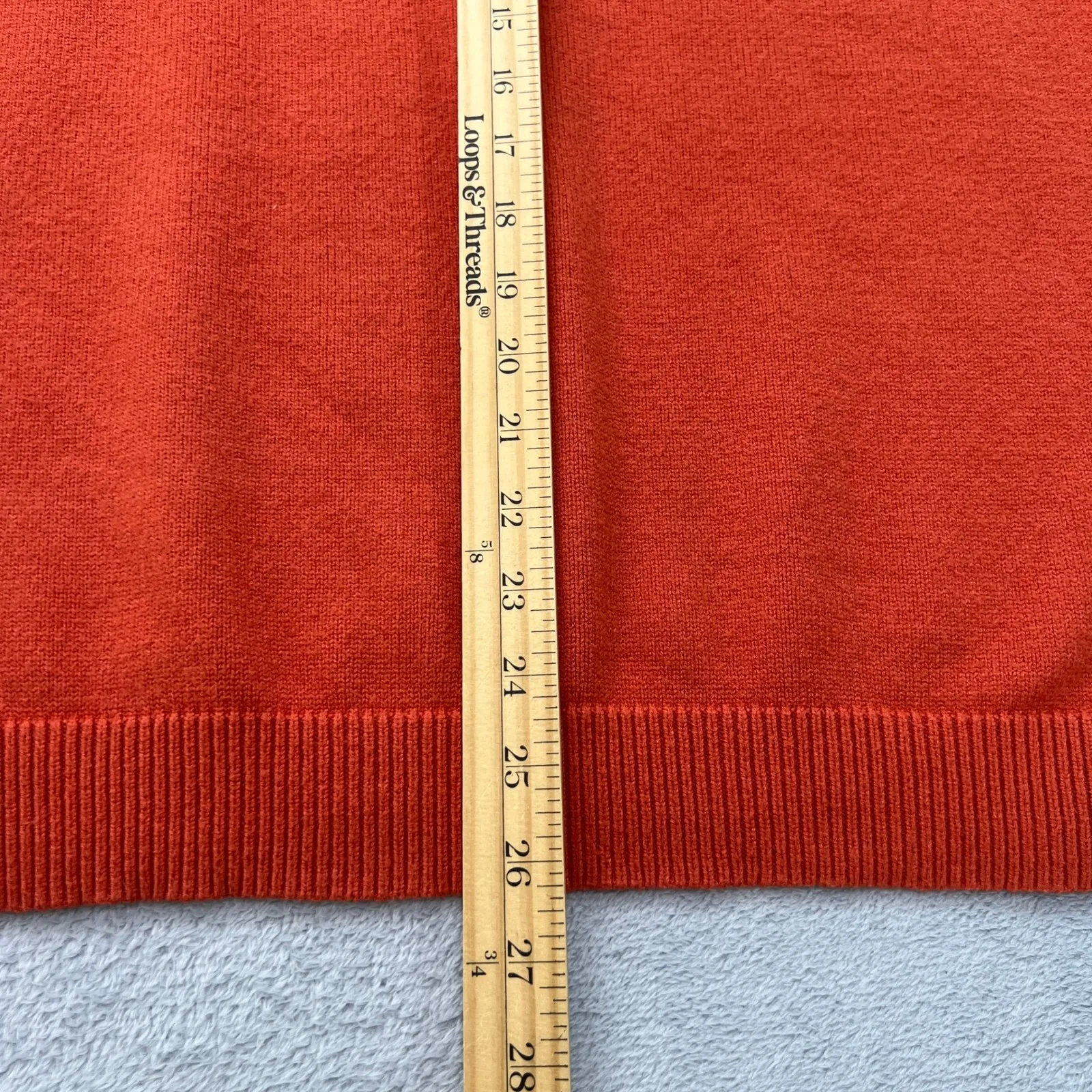 Kirundo Mock Neck Sweater Button Detail Pullover Knit Top Orange‎ XL Orange - Image 8