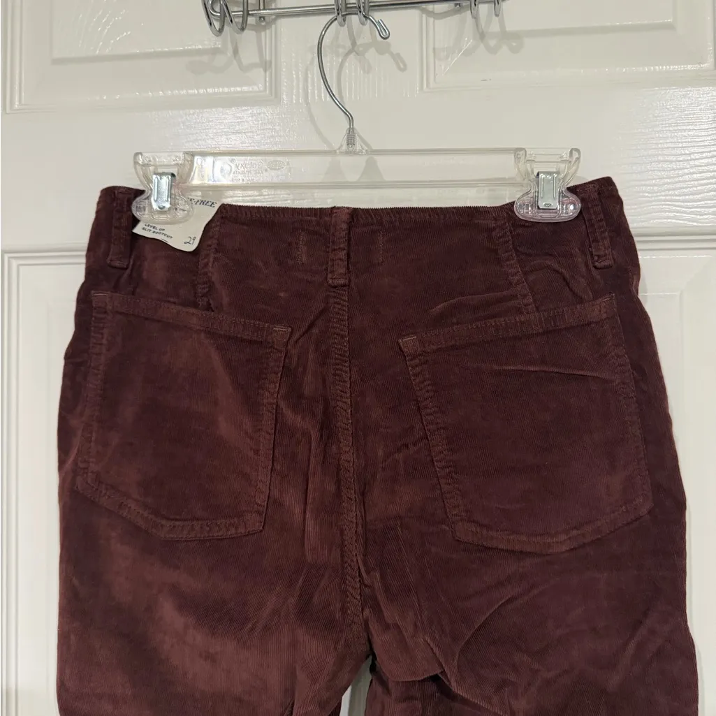 Free People Level Up Slit Bootcut Corduroy Pants - Image 5