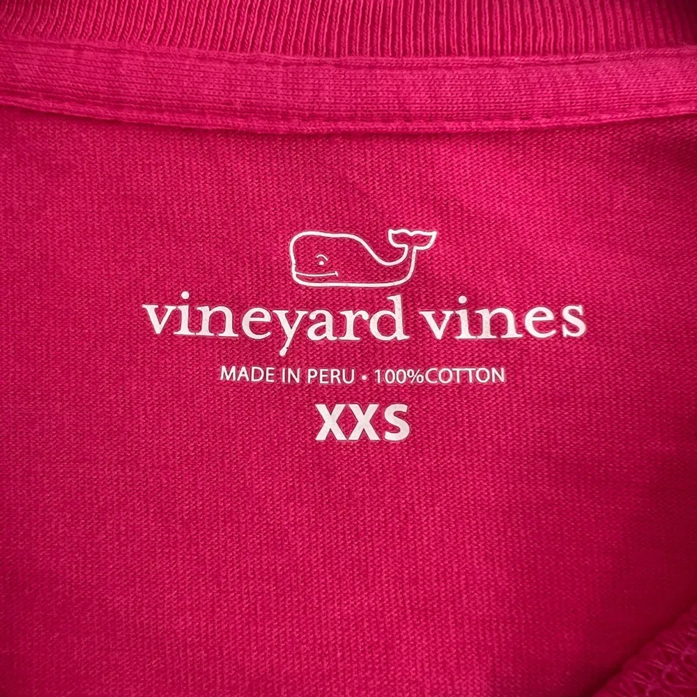 Vineyard Vines Pink Long Sleeve Tee - Image 3