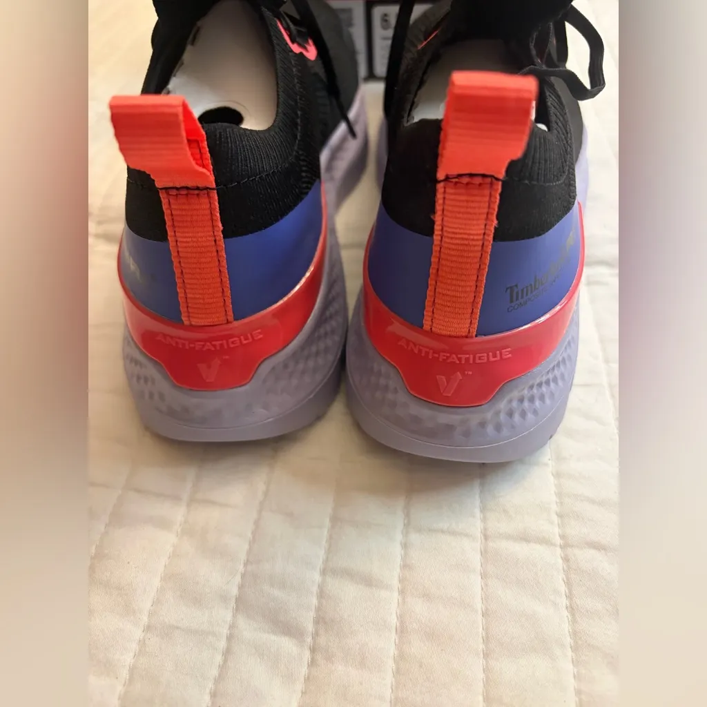 Timberland Pro Setra Knit Composite Safety Toe NIB Black / Pink - Image 6