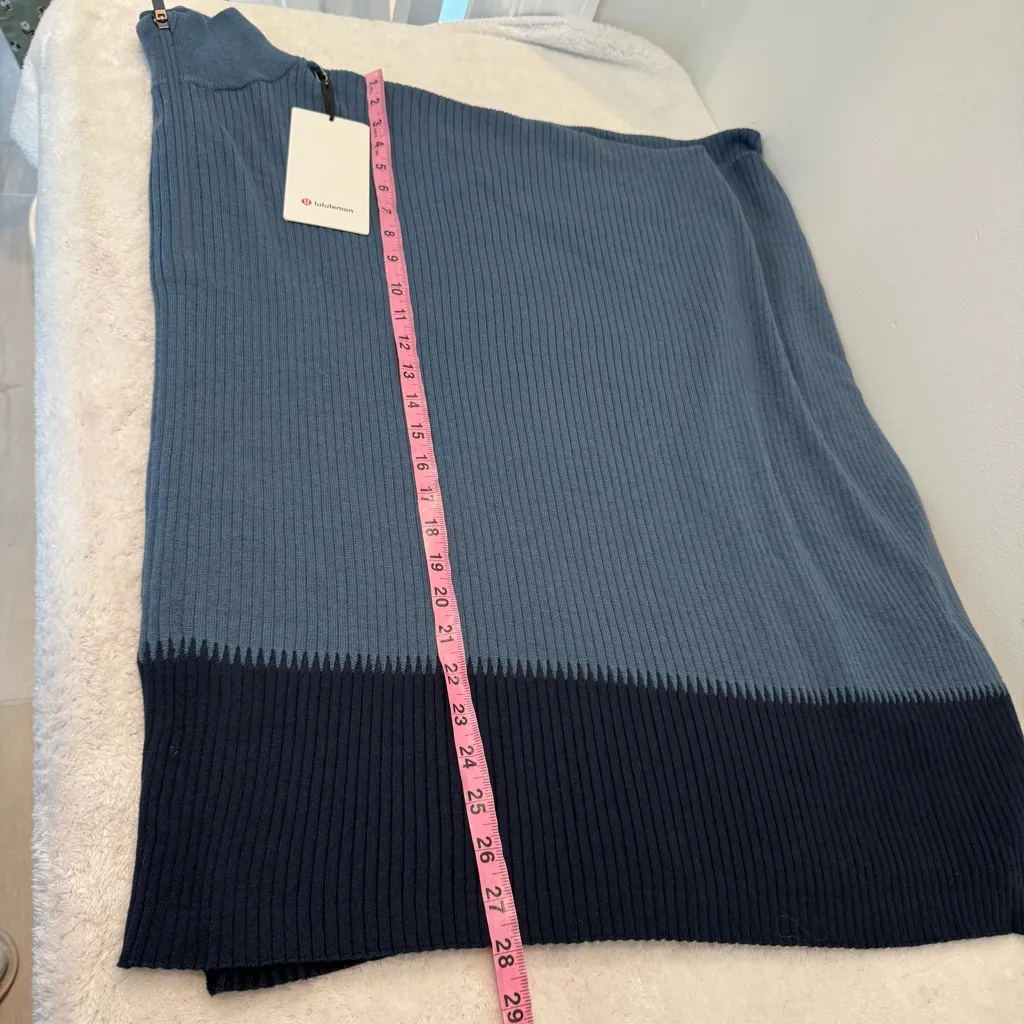 Lululemon NWT  On The Go Poncho Iron Blue / True Navy - Image 12