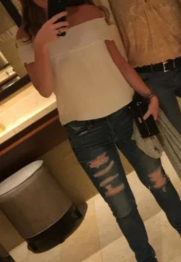 John Galt Off The Shoulder White Shirt - Image 2