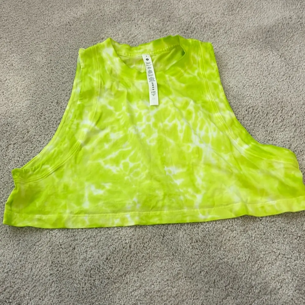 all yours cropped cotton tank top - Image 2