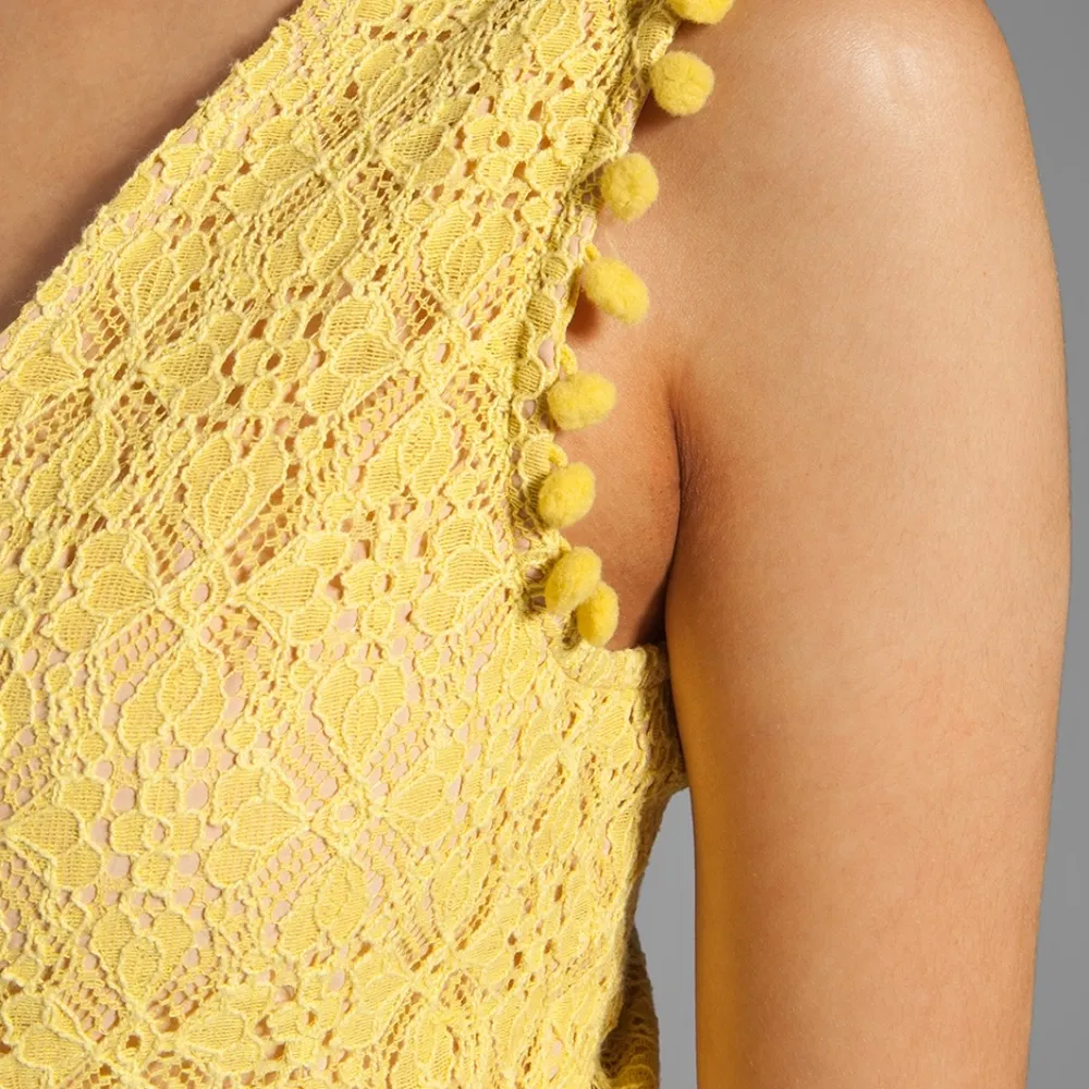 6 SHORE ROAD Patrons Lace Peplum Romper - Image 6