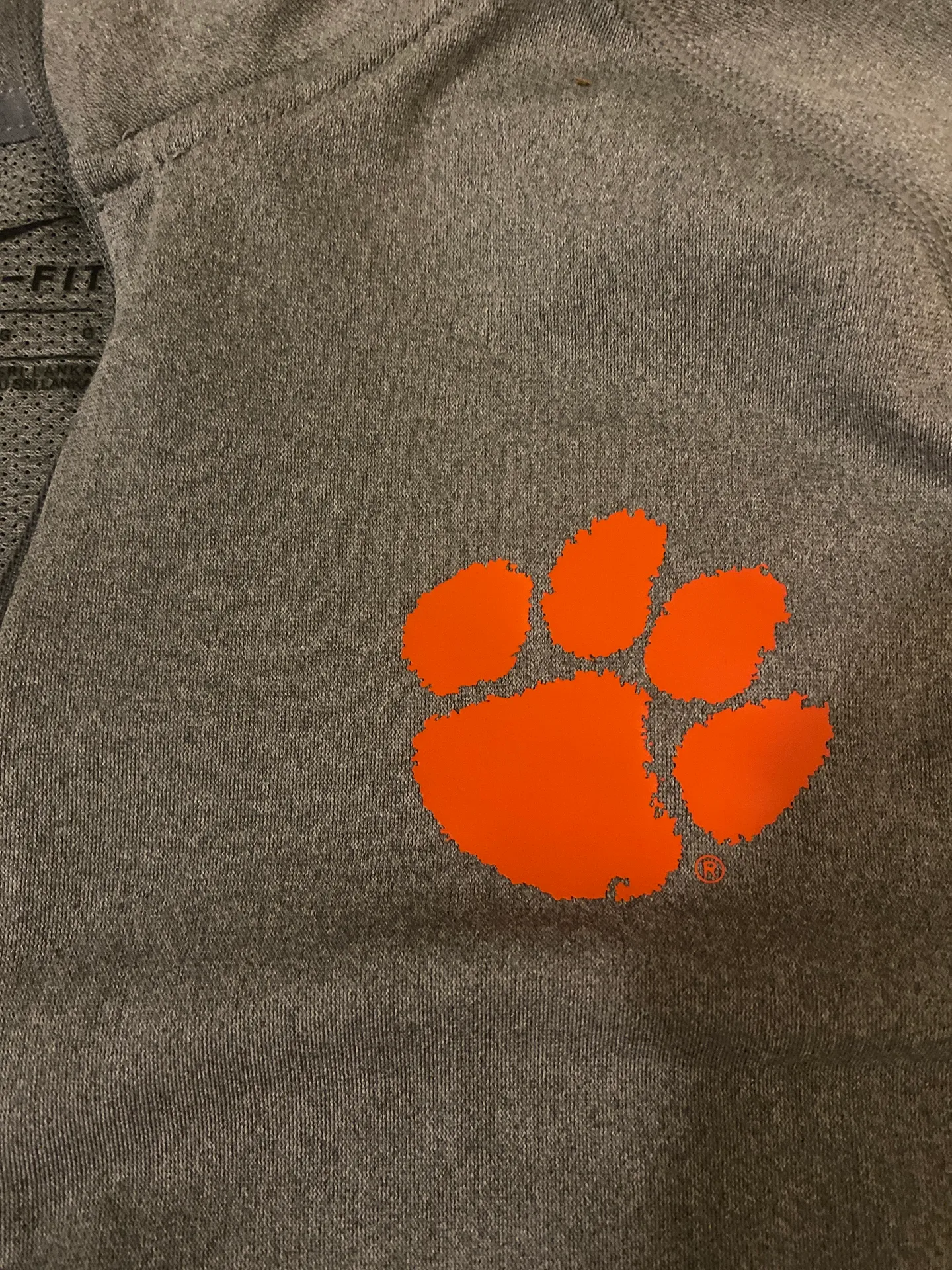 Nike Clemson  Half Zip - Image 2