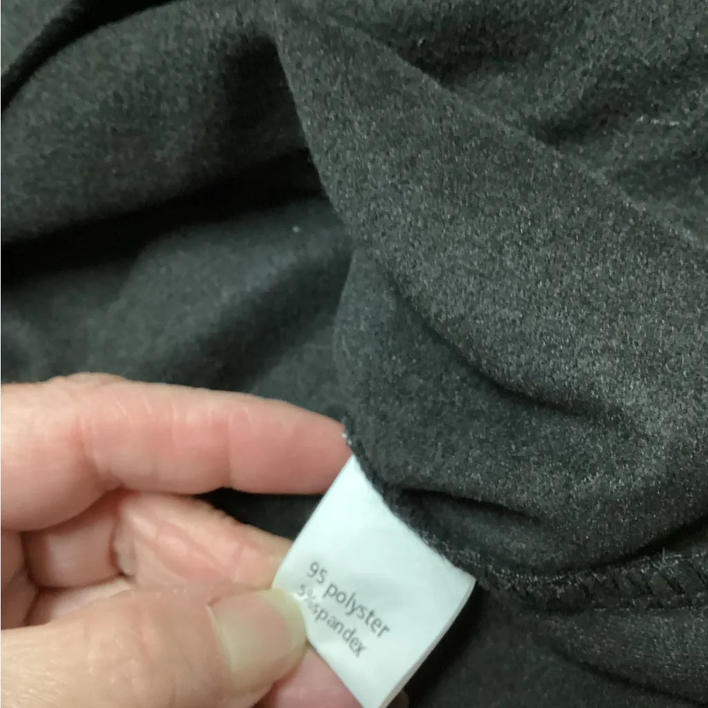 Shirley & Stone color block hoodie. Size XL. Purple over black - Image 7