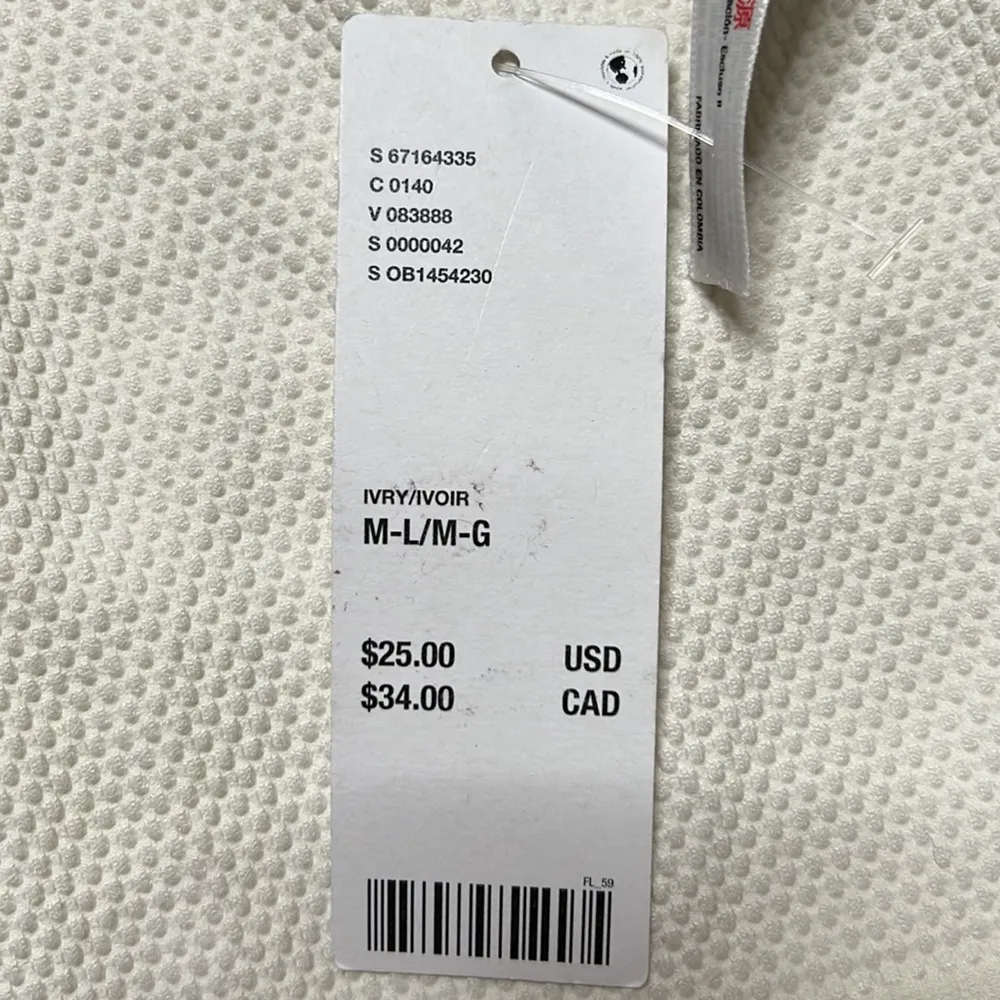 Urban Outfitters Out From Under Higher Love Seamless Bra Top M/L Women’s Ivory - Image 5