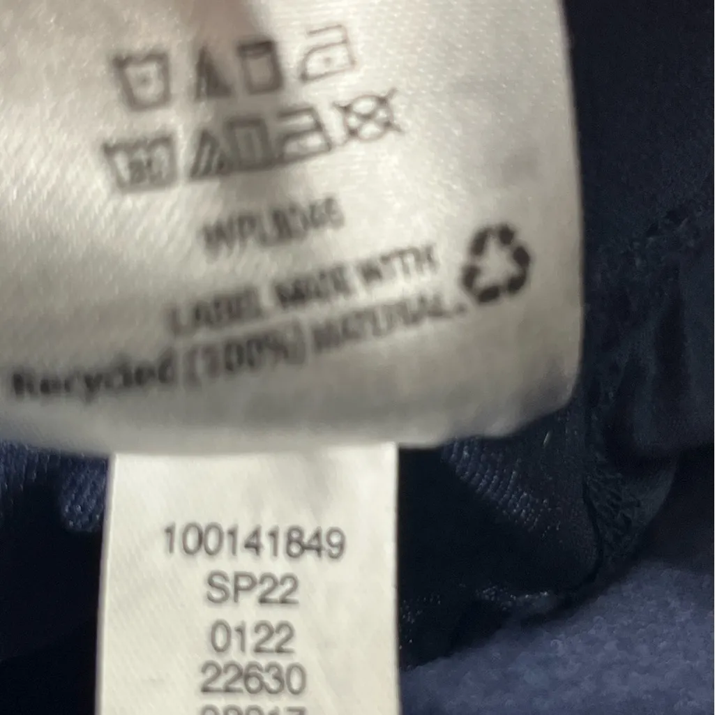 ID IDEOLOGY PLEATED WOMEN ACTIVE‎ SOLID SKORT SZ LG NAVY BLUE NEW NWOT A-39 - Image 7