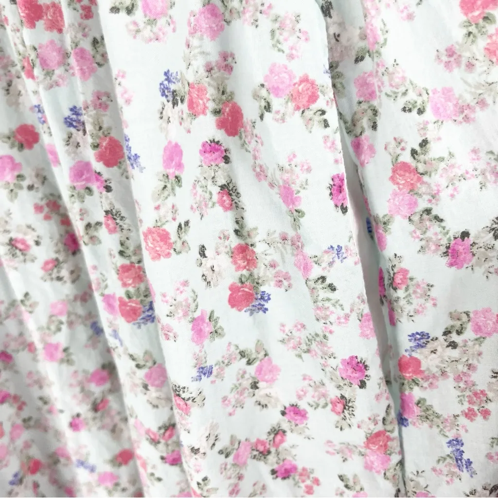 LOVESHACKFANCY x Target Camille Babydoll Tiered Sleeveless Lined Dress Small - Image 5