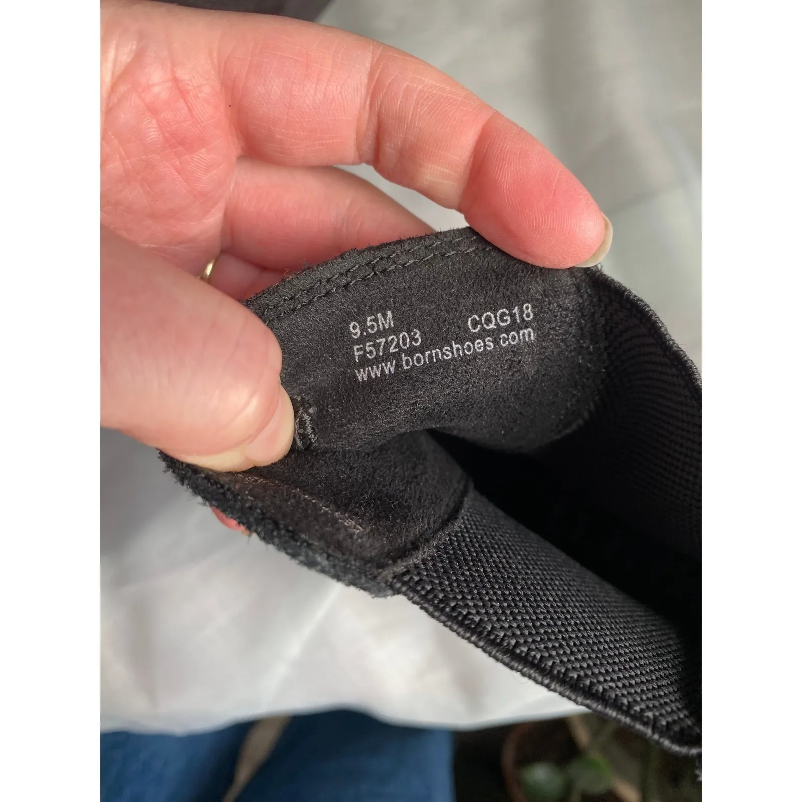 BORN Suede Chelsea Black Ankle Boots 9.5 Boho Western Heritage Capsule Cowgirl - Image 7