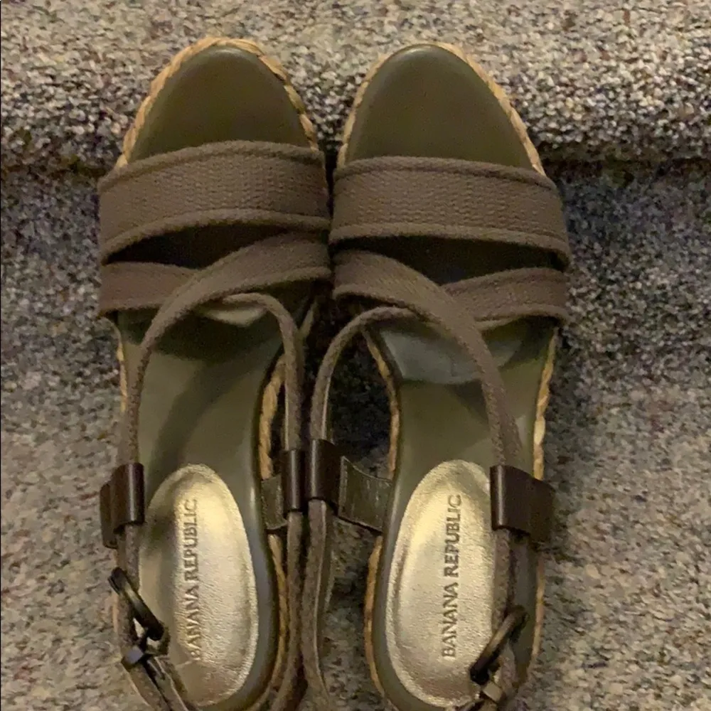 Banana Republic Vierra Espadrille Wedge Sandals - Image 6