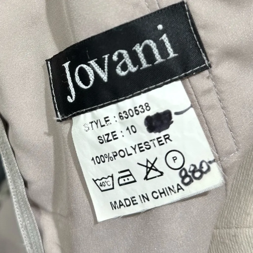 Jovani  Champagne Formal Evening - Image 9