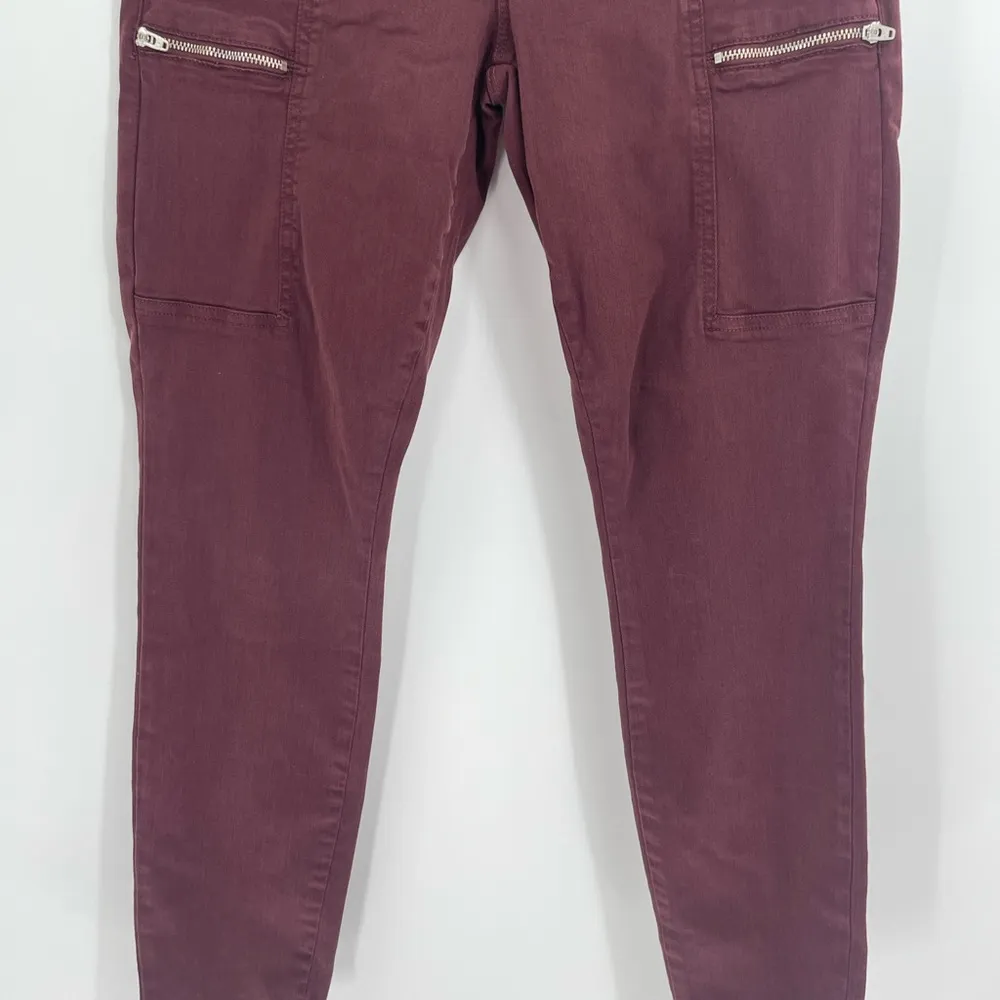 Pistola revolve Women's Hannah Maroon Cargo Skinny Pants size 29 - Image 5