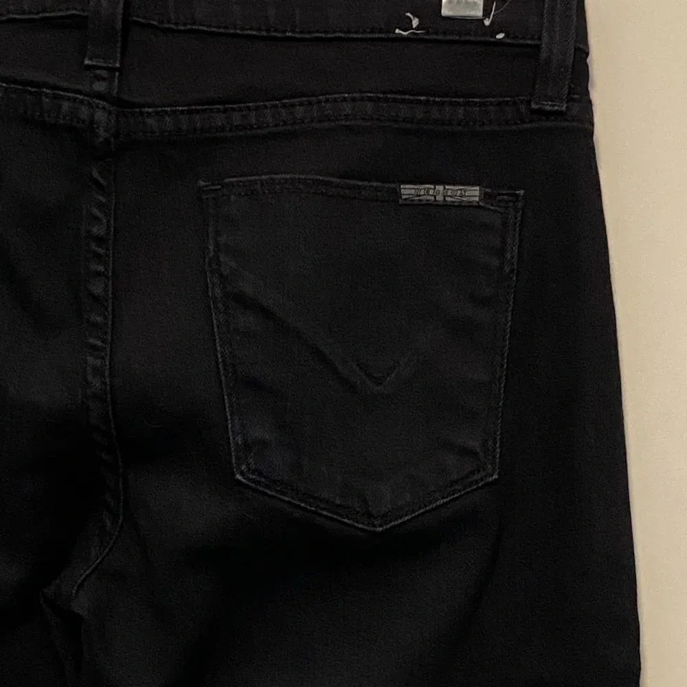 Hudson Colette mid-rise skinny jeans - black 27.  Excellent condition - Image 7