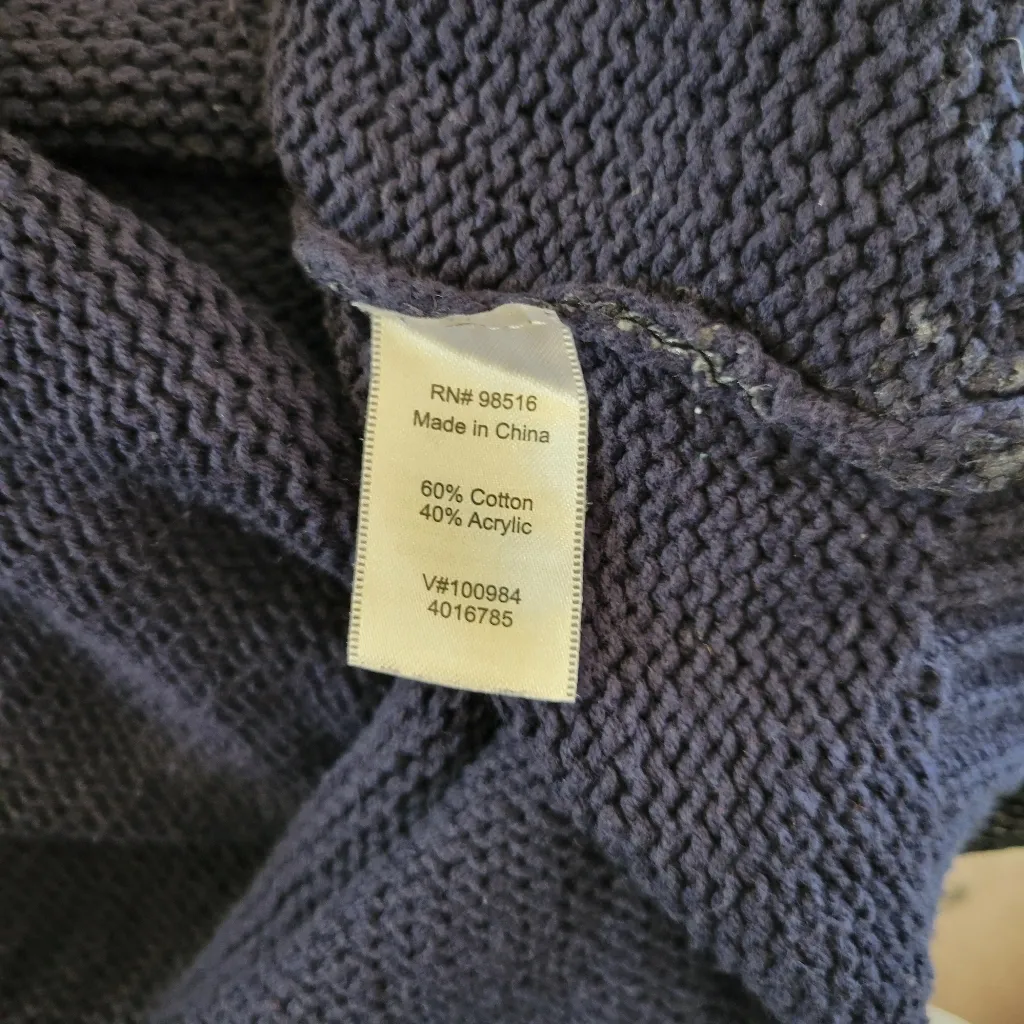 Coldwater Creek Women's Acrylic Cotton Pullover Sweater Size XL - Image 6