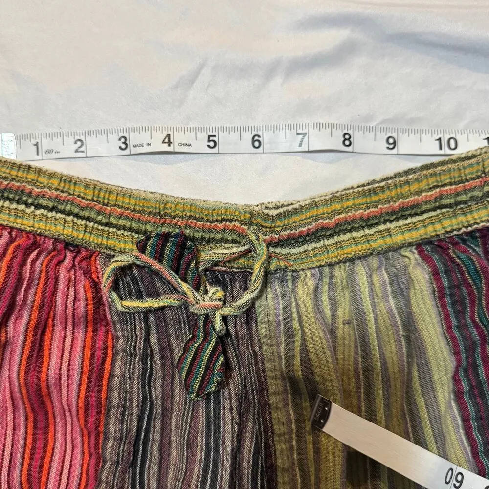Patchwork Nepalese Harem Pants in a Small to Medium (See Measurements) - Image 6