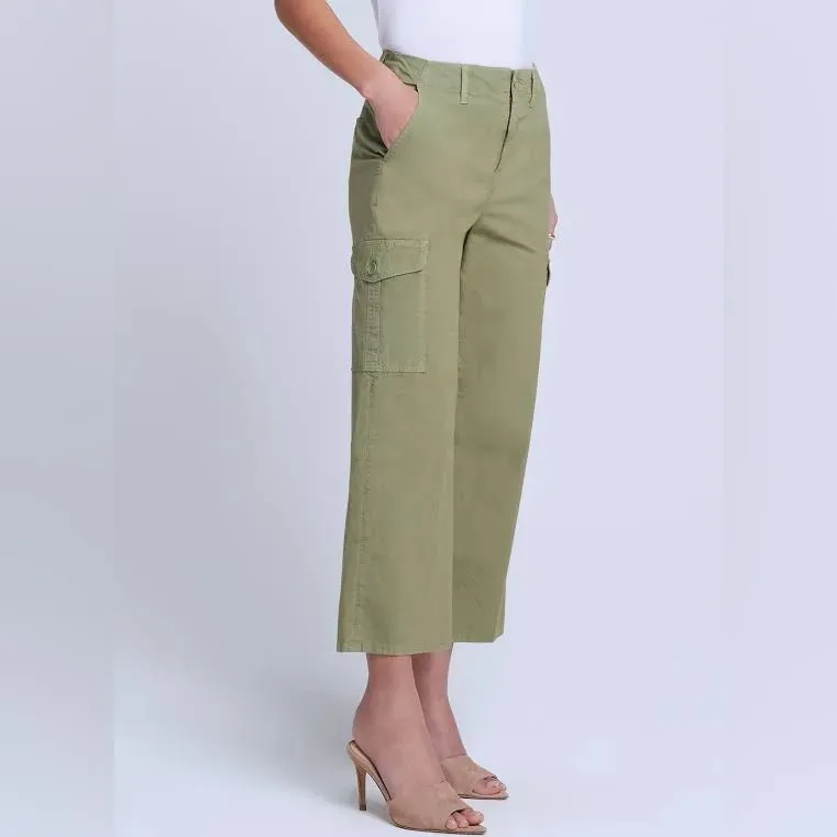 L’AGENCE Zoella High Rise Trek Trouser Green NWOT - Image 4