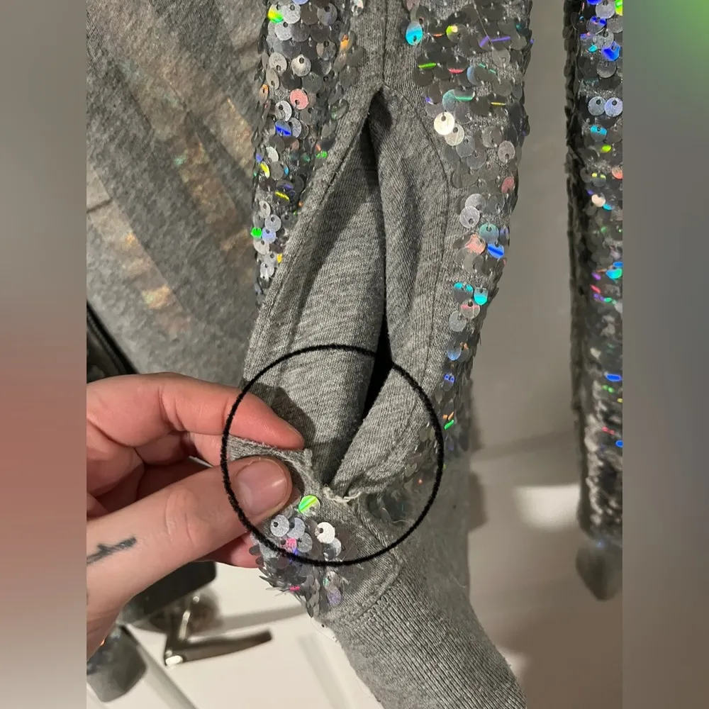 PINK - Victoria's Secret VS PINK Fashion Show 2013 Sequined Hoodie - Size Medium - Image 7