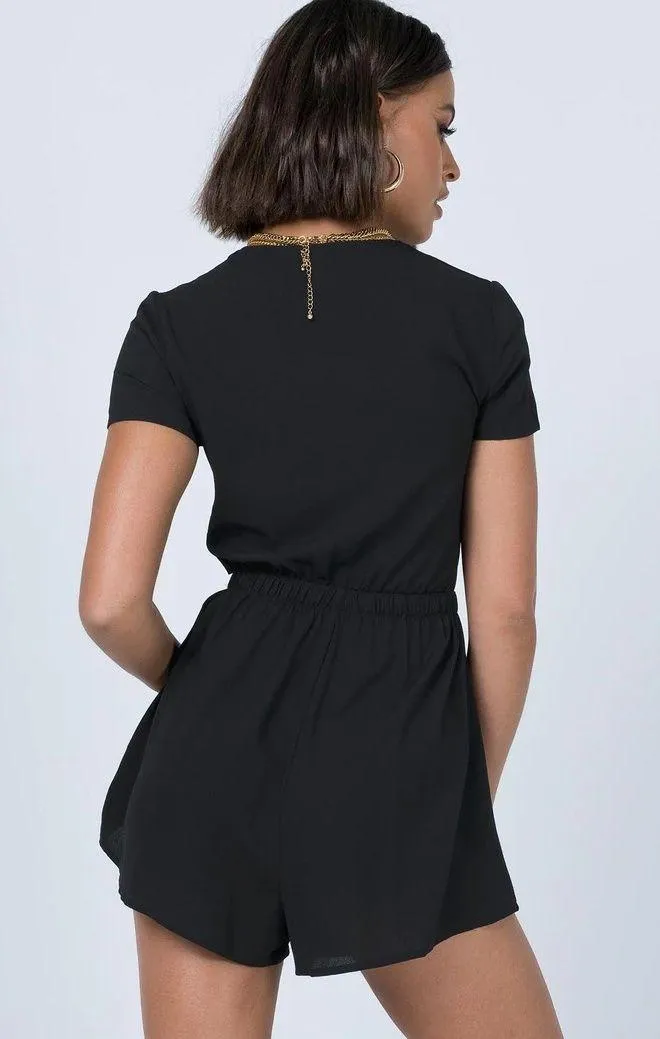 Princess Polly black romper - Image 3