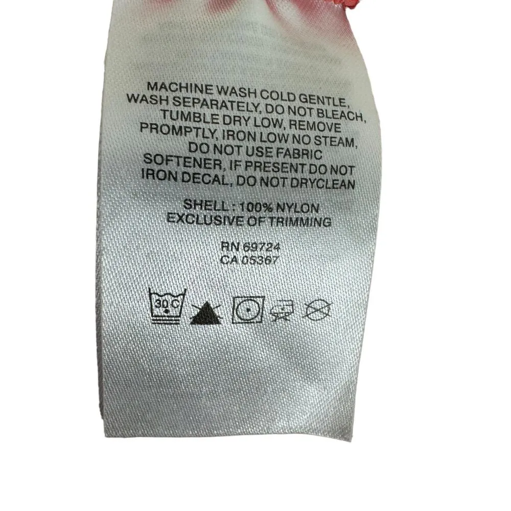 Columbia Pink 100% Nylon Lightweight Elastic Waist Athletic Outdoor Shorts Sz M - Image 6