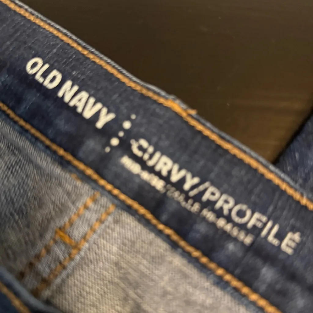 Old Navy Curvy profile denim Pants - Image 7