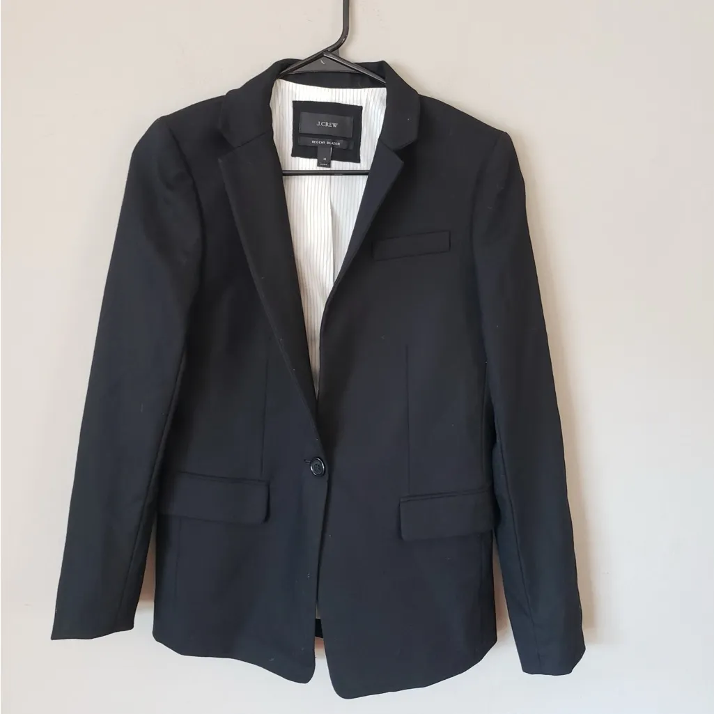 J. Crew Classic Black Women's Blazer - Image 3