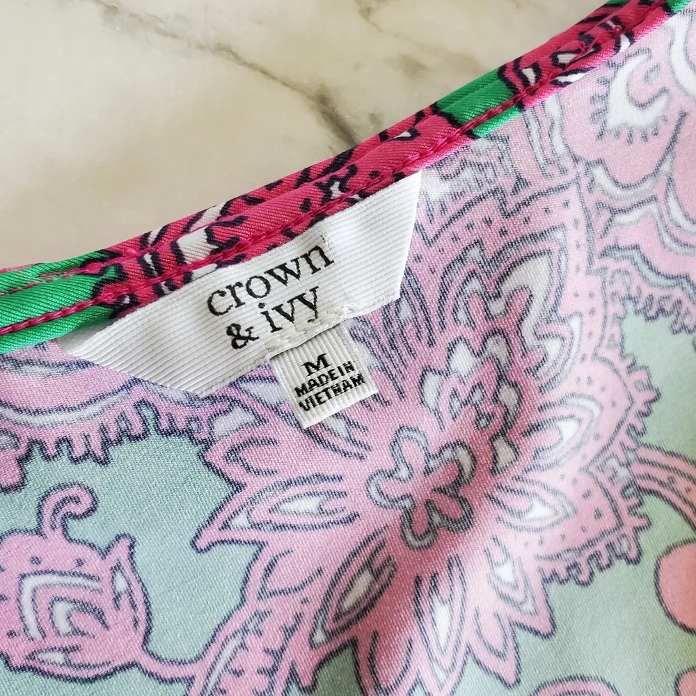 Crown & Ivy a-line dress size medium - Image 6