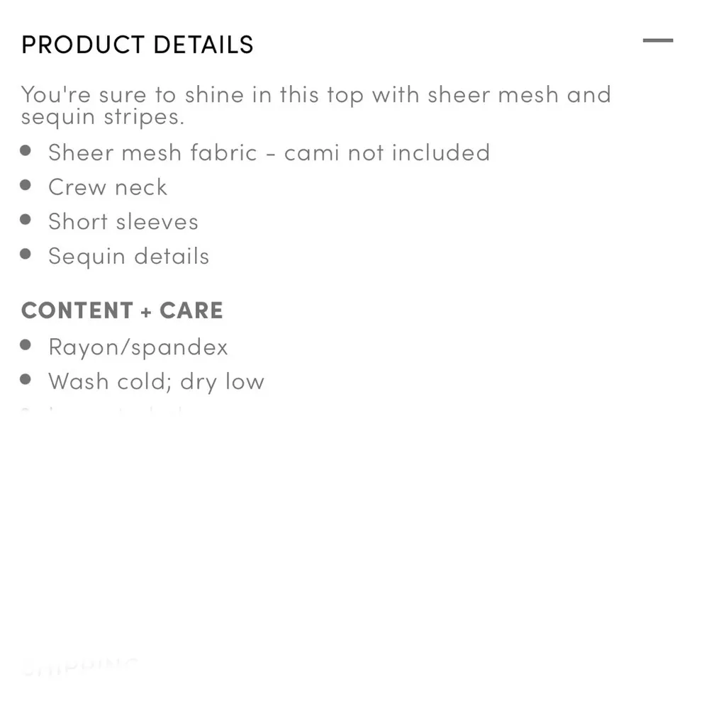 NWT Torrid Sheer Mesh Stripe Sequin Top Black Size 2X - Image 9