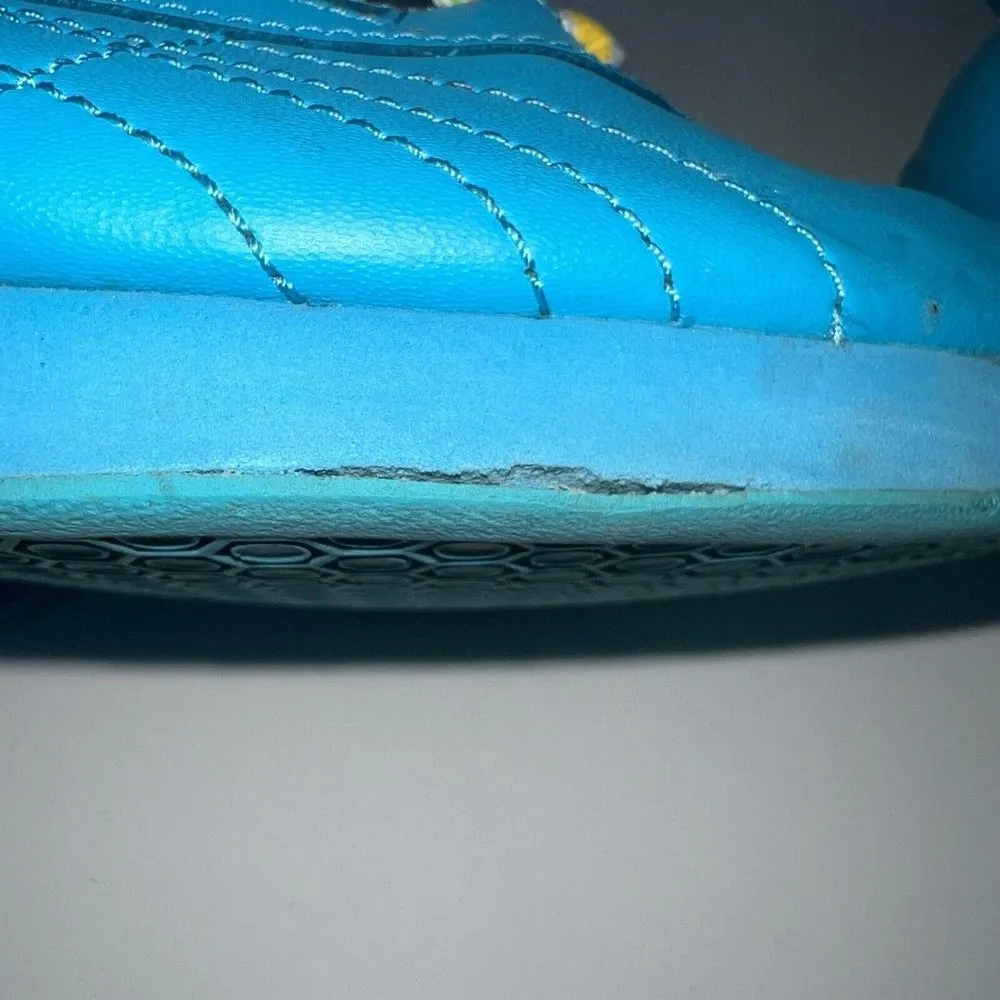 Reebok Freestyle 30Th Anniversary Hi Top Shoes Size 7.5 Retro Turquoise Blue - Image 11