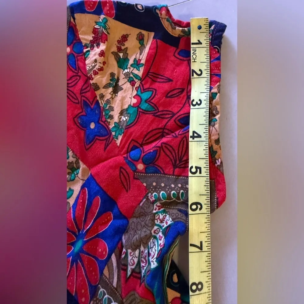 Multi colored cotton dress MULTI - Image 13