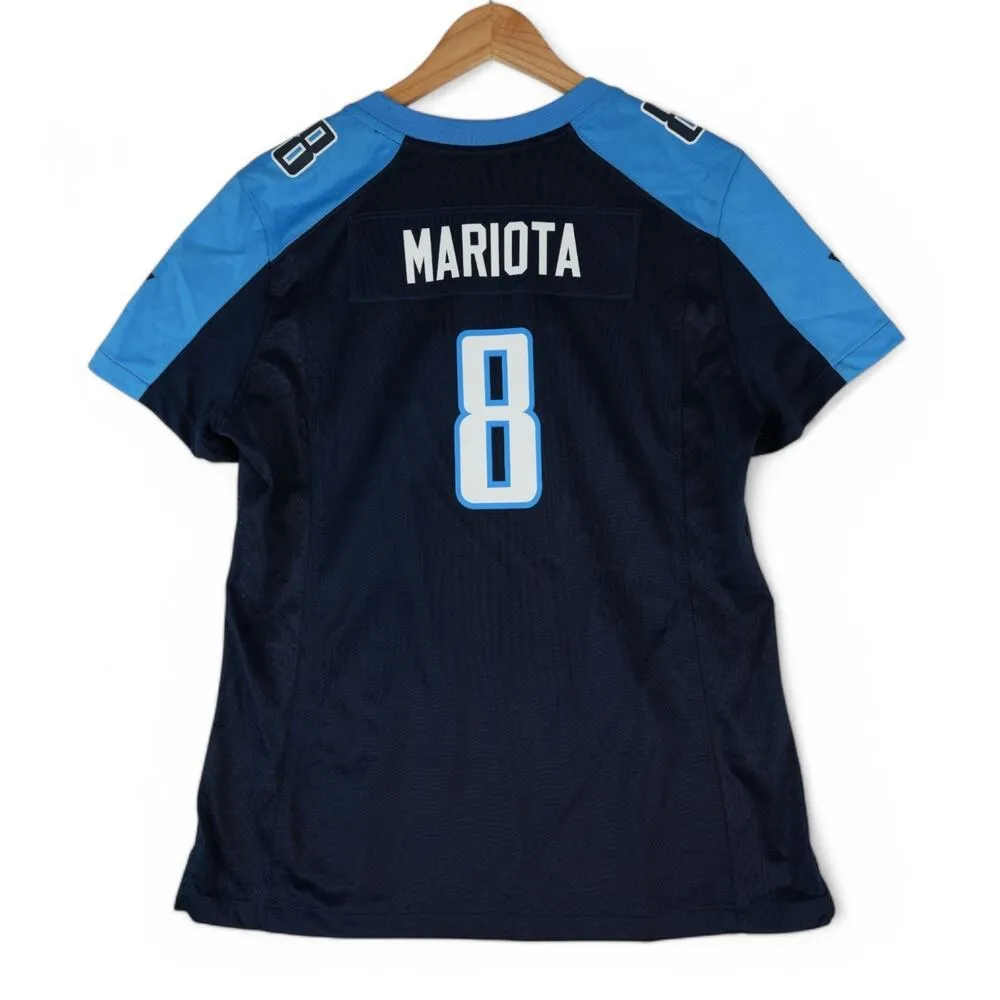Tennessee Titans NFL On Field Nike Women's Jersey Marcus Mariota #8 Size Large - Image 2