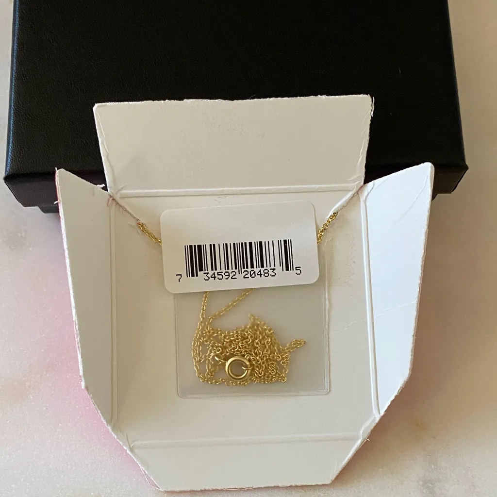 NWT Women’s Diamond Accent Cross Pendant Necklace Gold - Image 7